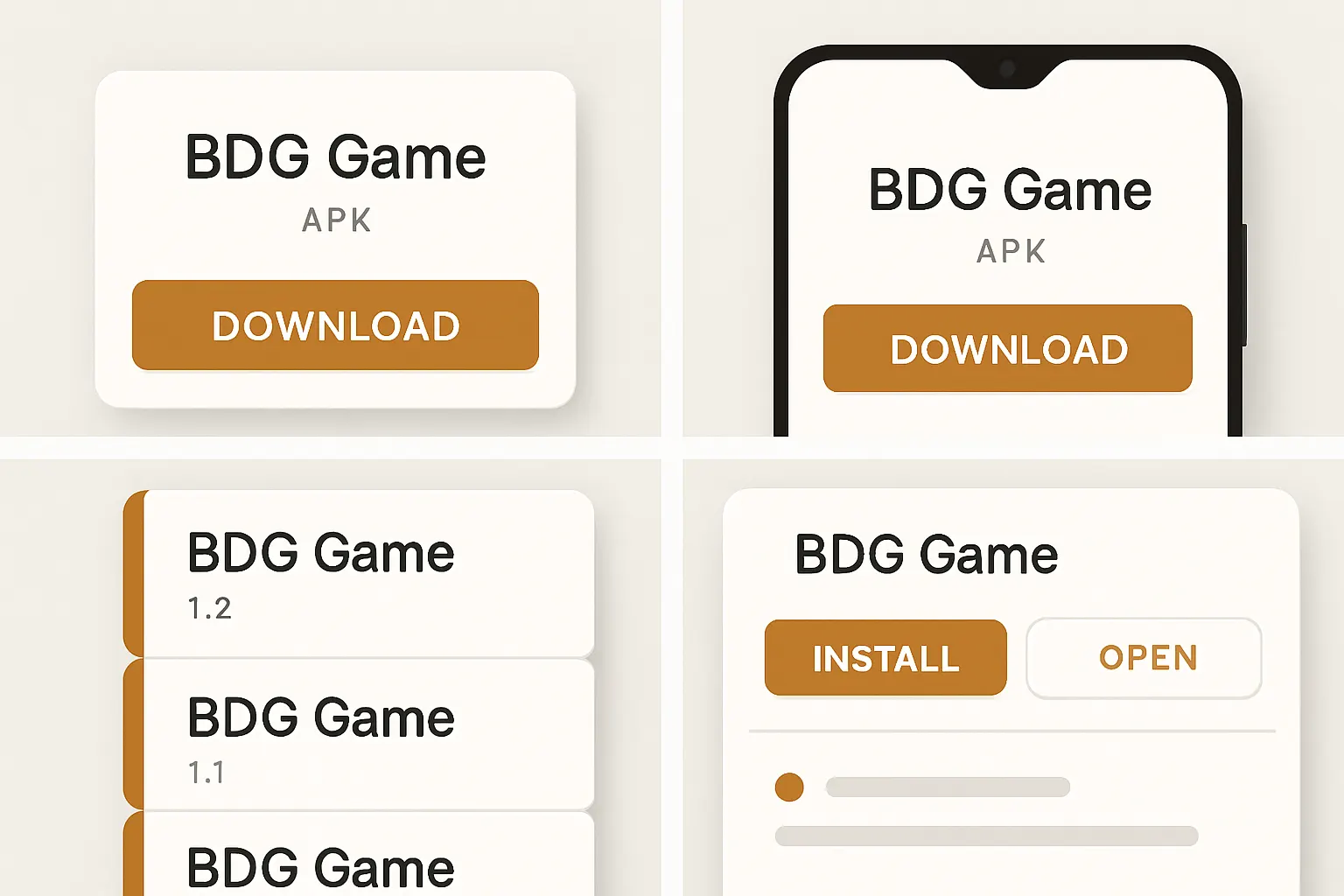 BDG Game Android screen